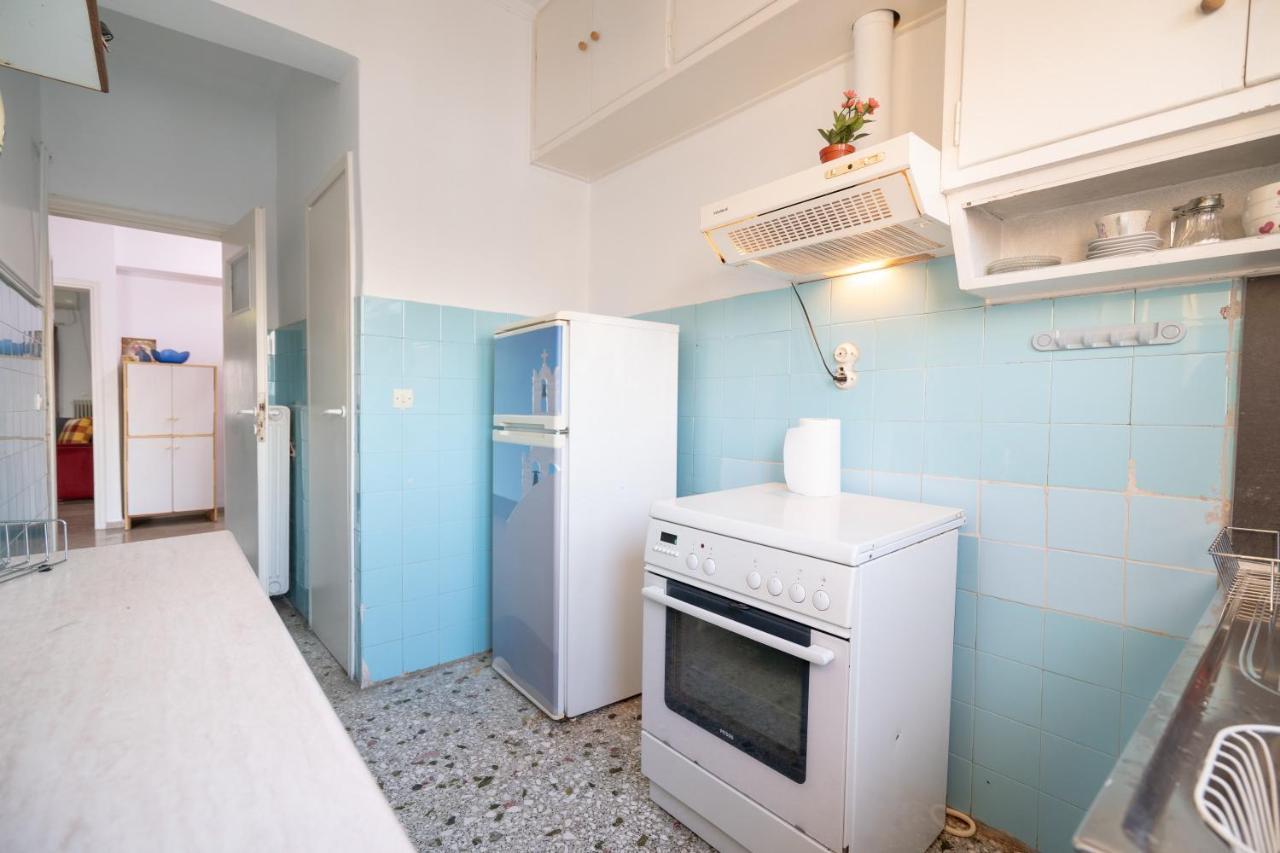 Dimotiko Theatro Metro St. 1 Bedroom 4 Pers. Flat Piræus Eksteriør billede