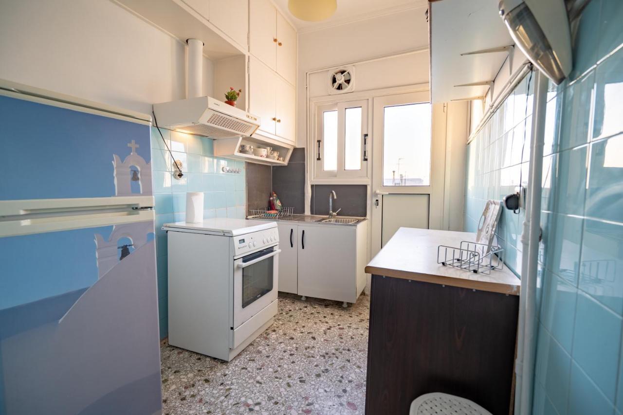 Dimotiko Theatro Metro St. 1 Bedroom 4 Pers. Flat Piræus Eksteriør billede